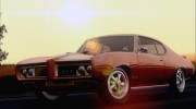 Pontiac GTO 1968 для GTA San Andreas миниатюра 18