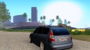 Lada Priora Универсал (Белоснежка) para GTA San Andreas miniatura 3