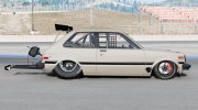 Toyota Starlet 3-door Drag Edition (KP61) 1981 для BeamNG.Drive миниатюра 2