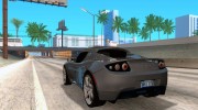 Tesla Roadster Sport para GTA San Andreas miniatura 3