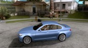 BMW 550i F10 para GTA San Andreas miniatura 2