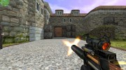 P90 (silenced w/ scope) para Counter Strike 1.6 miniatura 2