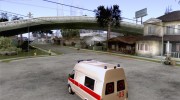 ГАЗель 22172 Скорая помощь для GTA San Andreas миниатюра 3