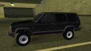 Jeep Cherokee для GTA San Andreas миниатюра 3