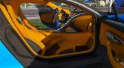 2017 Bugatti Chiron (Retextured) 3.0 для GTA 5 миниатюра 6