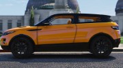 Range Rover Evoque 6.0 для GTA 5 миниатюра 14