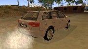 Audi A4 2005 Avant 3.2 Quattro Open Sky for GTA San Andreas miniature 3