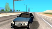 TOYOTA ARISTO 2001 года для GTA San Andreas миниатюра 1