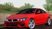 BMW M4 (HQLM) для GTA San Andreas миниатюра 12