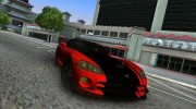 Dodge Viper SRT-10 ACR для GTA Vice City миниатюра 4