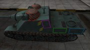 Контурные зоны пробития AMX AC Mle. 1946 для World Of Tanks миниатюра 2