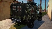 HMMWV M997 Ambulance для GTA San Andreas миниатюра 4