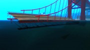 Разрушенный мост в San Fierro для GTA San Andreas миниатюра 5
