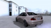 BMW M3 Custom для GTA San Andreas миниатюра 2
