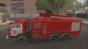 Пожарный КамАЗ-43105 АЦ-40 Телепаново para GTA San Andreas miniatura 2