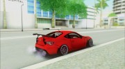 Subaru BRZ Rocket Bunny для GTA San Andreas миниатюра 2