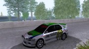 Mitsubishi Evo IX Rally Cross для GTA San Andreas миниатюра 6