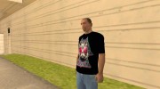 3D Space Cat T-Shirt para GTA San Andreas miniatura 2