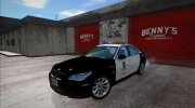 BMW M5 (E60) LAPD для GTA San Andreas миниатюра 1
