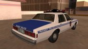 Chevrolet Caprice 1987 NYPD Transit Police Versão Editada para GTA San Andreas miniatura 3
