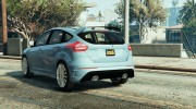 Ford Focus RS 1.0 for GTA 5 miniature 2