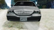 Lincoln Town Car Limousine для GTA 4 миниатюра 6