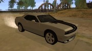 Dodge Challenger SRT-8 2010 для GTA San Andreas миниатюра 2