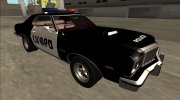 1975 Ford Gran Torino Police LVPD para GTA San Andreas miniatura 2