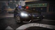 Mercedes-Benz E63 AMG Unmarked Cruiser for GTA 5 miniature 1