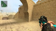 P90 (голубой лазурит) для Counter-Strike Source миниатюра 1