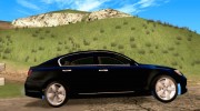 Lexus GS-350 para GTA San Andreas miniatura 5