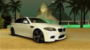 BMW M5 F10 2012 for GTA San Andreas miniature 1