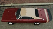 Dodge Charger RT 1969 Stock [Final] [EPM] для GTA 4 миниатюра 4