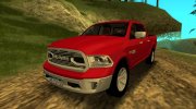 Dodge Ram Laramie 2018 для GTA San Andreas миниатюра 1