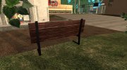 Скамейка лофт for GTA San Andreas miniature 2