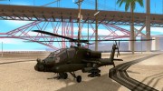 AH-64Апач para GTA San Andreas miniatura 1