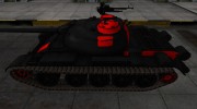 Черно-красные зоны пробития Type 59 для World Of Tanks миниатюра 2