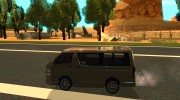 Toyota Hiace для GTA San Andreas миниатюра 2
