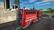 Volkswagen Constellation 24.280 Fire Truck (SA Style) для GTA San Andreas миниатюра 4
