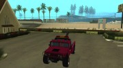 HUMMER H1 тягач para GTA San Andreas miniatura 1