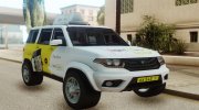 УАЗ Патриот Яндекс такси для GTA San Andreas миниатюра 5