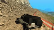 Jeep Wrangler Lowpoly для GTA San Andreas миниатюра 13
