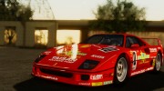1989 Ferrari F40 (EU-Spec) для GTA San Andreas миниатюра 12