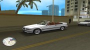 BMW e36 cabrio para GTA Vice City miniatura 2