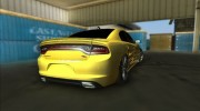 Dodge Charger RT 2015 for GTA Vice City miniature 4