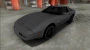 1996 Chevrolet Corvette C4 FBI para GTA San Andreas miniatura 3