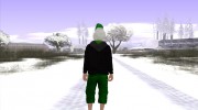 Skin GTA V Online Снеговик for GTA San Andreas miniature 5