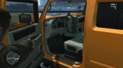 Hummer H2 2005 для GTA 4 миниатюра 5