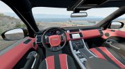 Range Rover Sport SVR (L494) 2017 para BeamNG.Drive miniatura 5