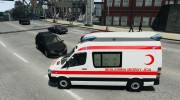 Mercedes Sprinter Turkish Ambulance for GTA 4 miniature 2
